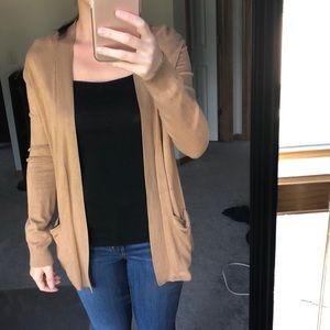 Camel cardigan
